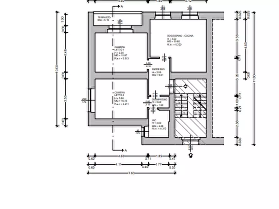 Immagine 26 di Appartamento in vendita  in Via Fantoni, 13 a Vicenza