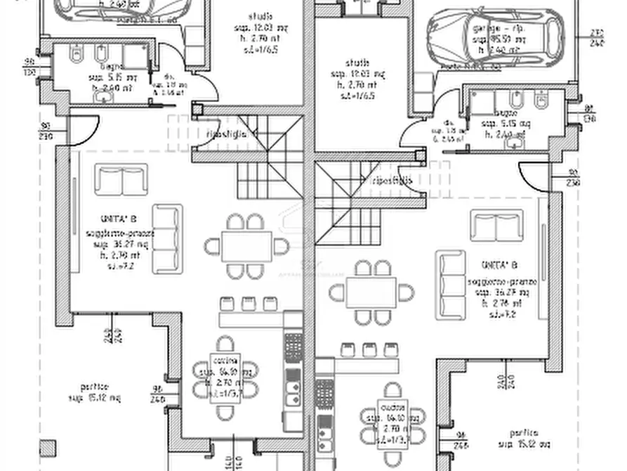 Immagine 4 di Casa bifamiliare in vendita  in VIA VERDI a Albignasego