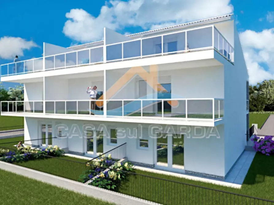 Immagine 1 di Villetta a schiera in vendita  in Via Sposetti a Desenzano Del Garda