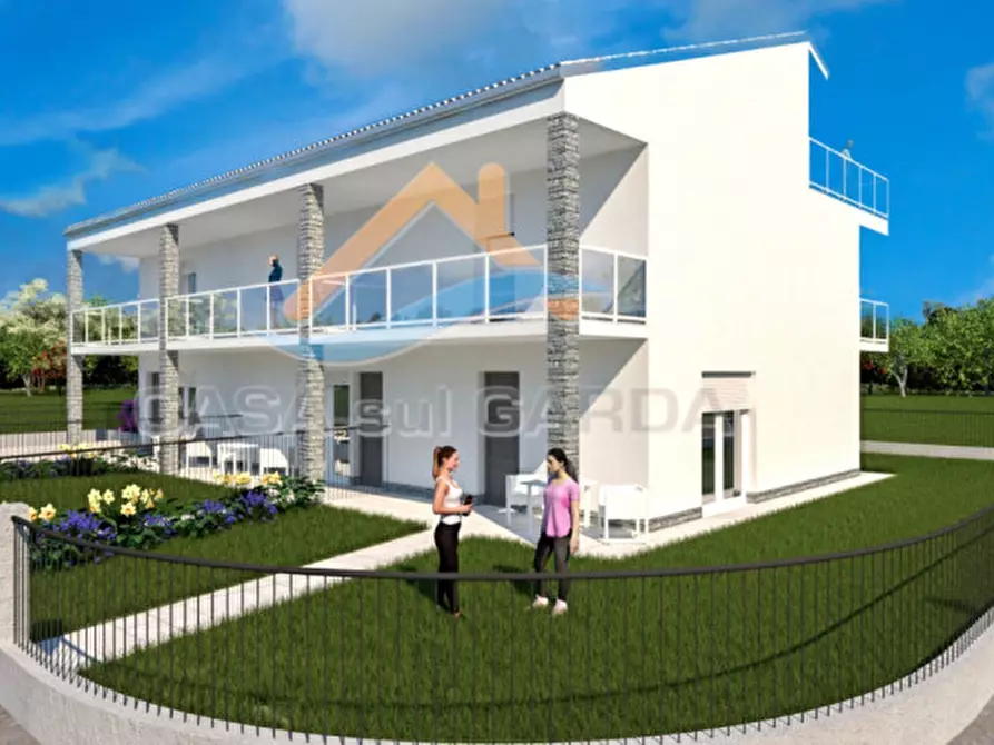 Immagine 2 di Villetta a schiera in vendita  in Via Sposetti a Desenzano Del Garda