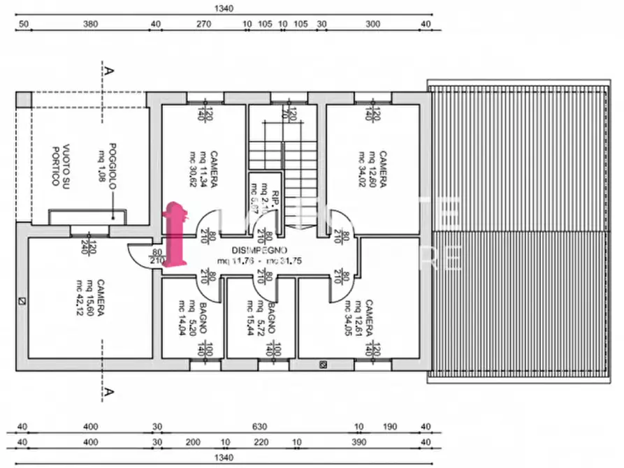 Immagine 2 di Terreno in vendita  a Vigonza