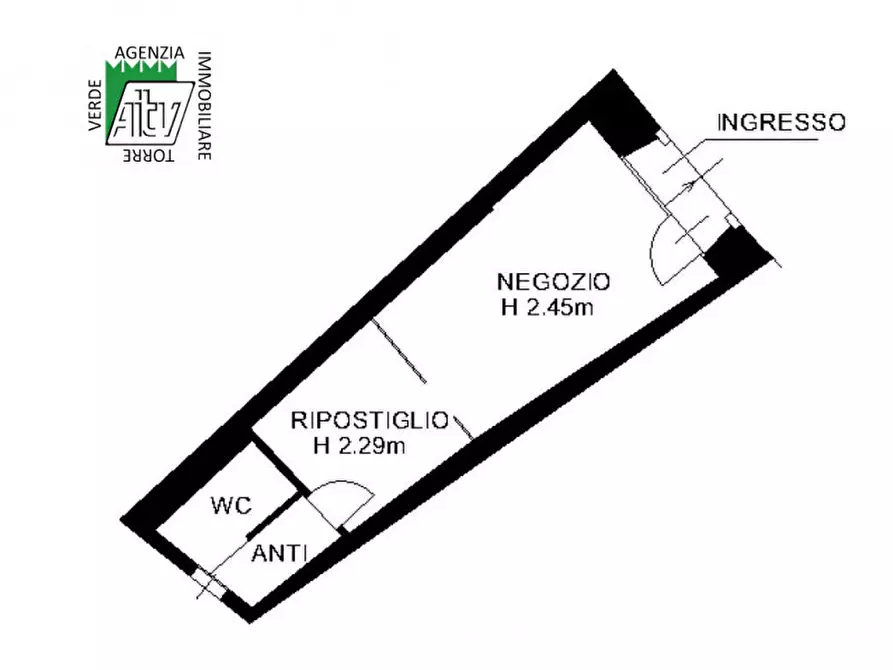 Immagine 3 di Negozio in vendita  in Mezzolombardo, piazza Erbe a Mezzolombardo