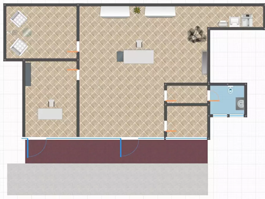 Immagine 2 di Laboratorio in vendita  in Via Pesaro a Perugia