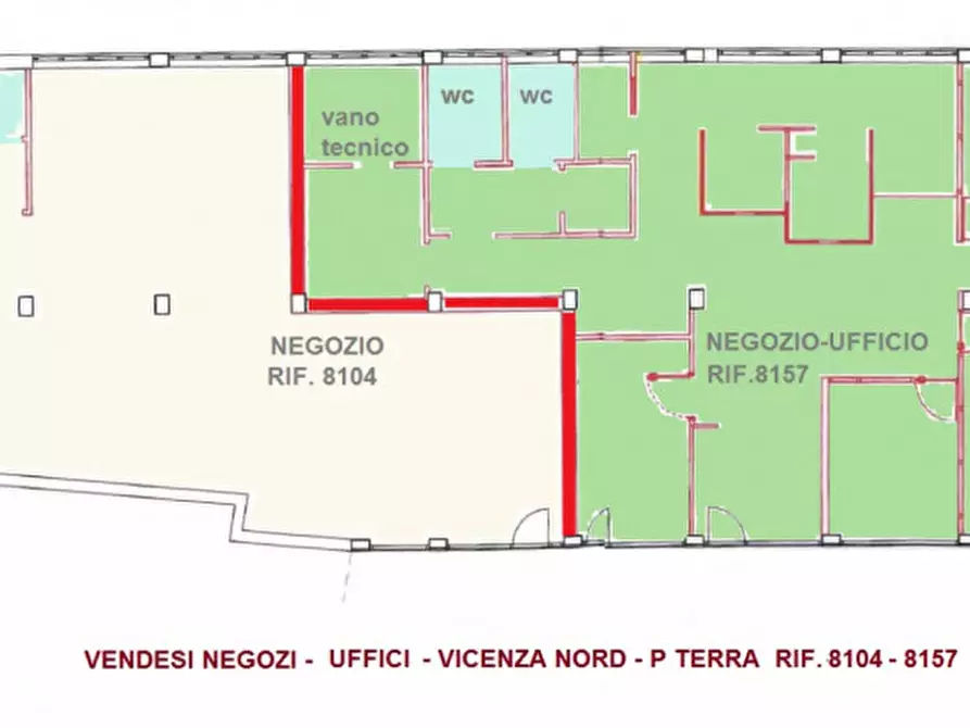 Immagine 11 di Negozio in vendita  in strada postumia a Vicenza