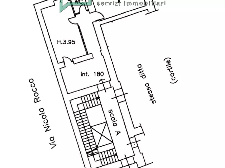 Immagine 12 di Appartamento in vendita  in CORSO GIUSEPPE GARIBALDI,261 a Napoli