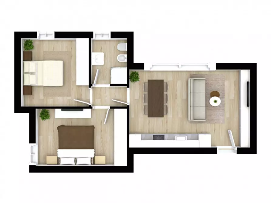 Immagine 10 di Appartamento in vendita  in via Francesco Petrarca a Misano Adriatico