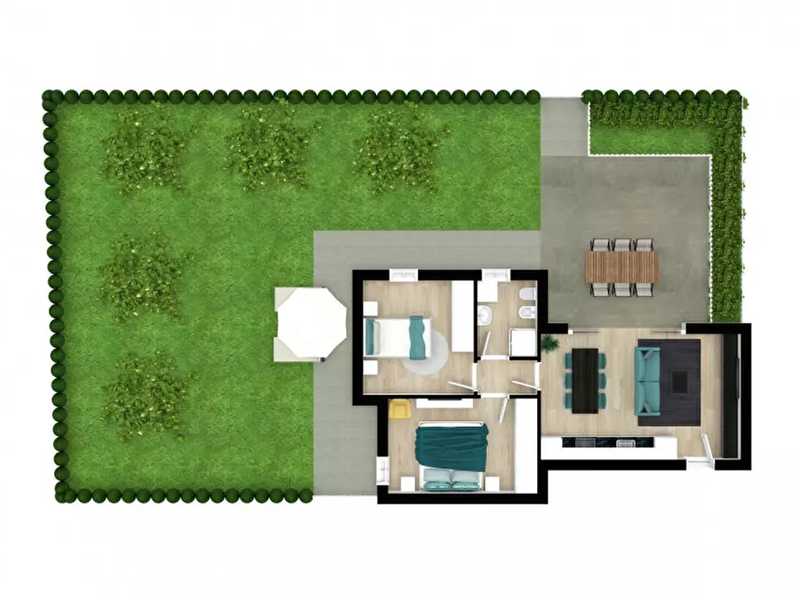 Immagine 11 di Appartamento in vendita  in via Francesco Petrarca a Misano Adriatico