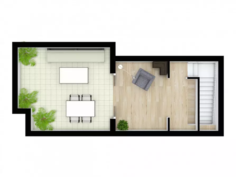 Immagine 10 di Attico in vendita  in via Francesco Petrarca a Misano Adriatico