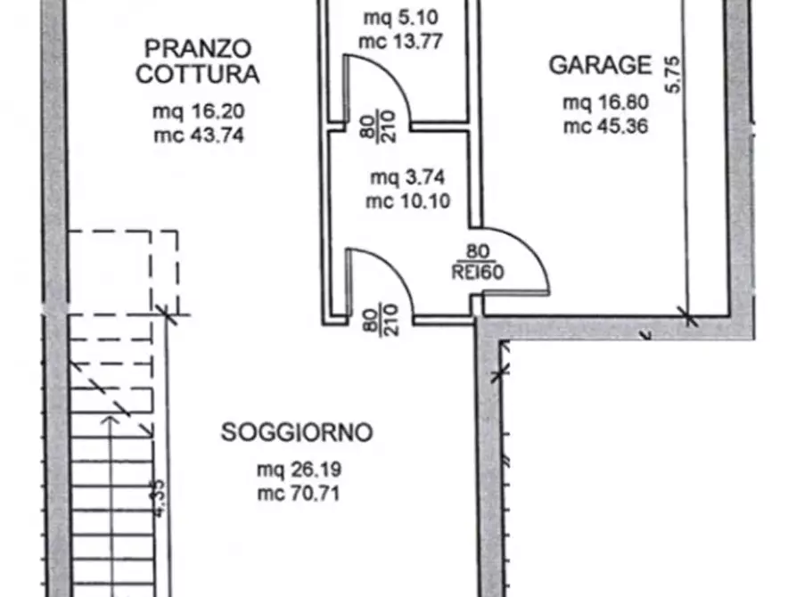 Immagine 7 di Casa quadrifamiliare in vendita  in VIA TITO LIVIO a Albignasego