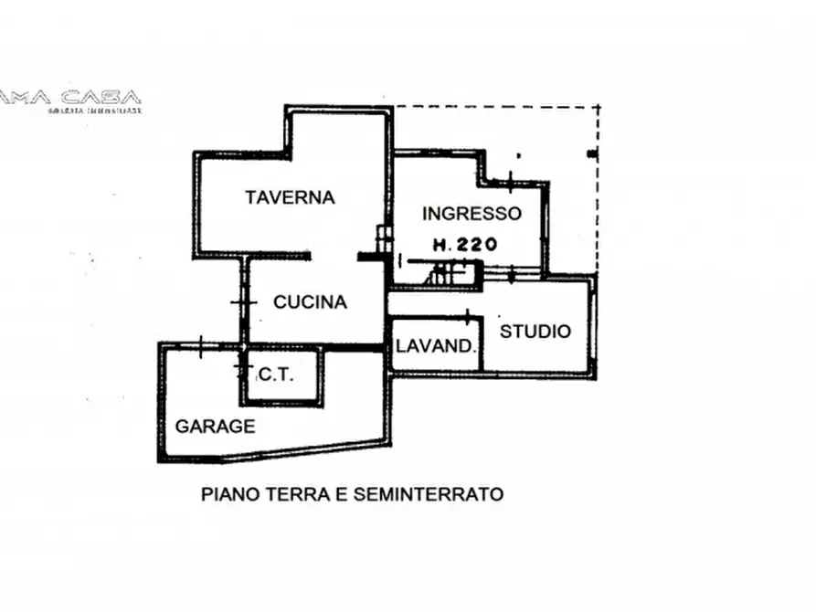 Immagine 2 di Casa indipendente in vendita  in Strada Roncosambaccio a Fano