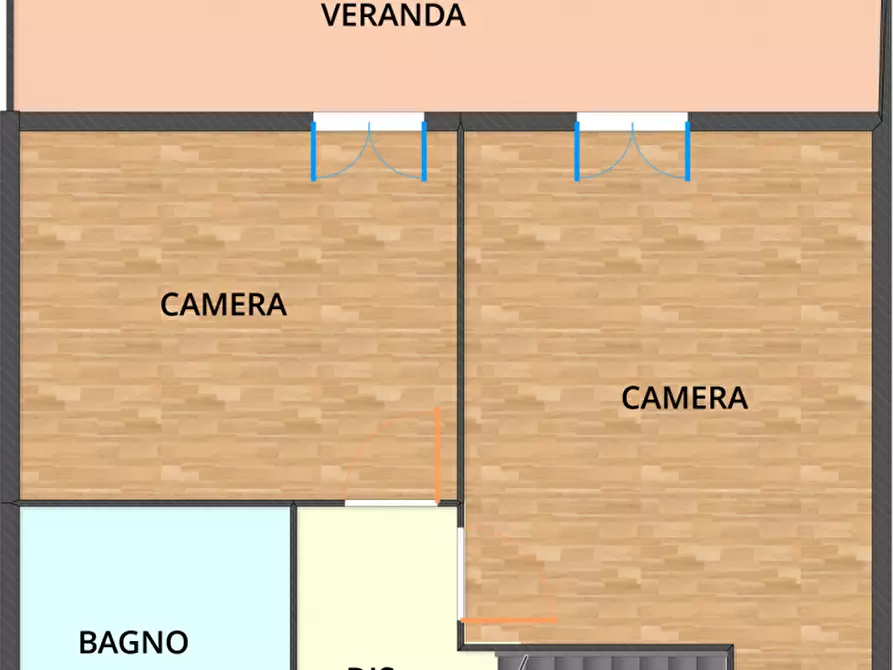 Immagine 12 di Villetta a schiera in vendita  in Via Alessandro Volta 19 a Sarroch