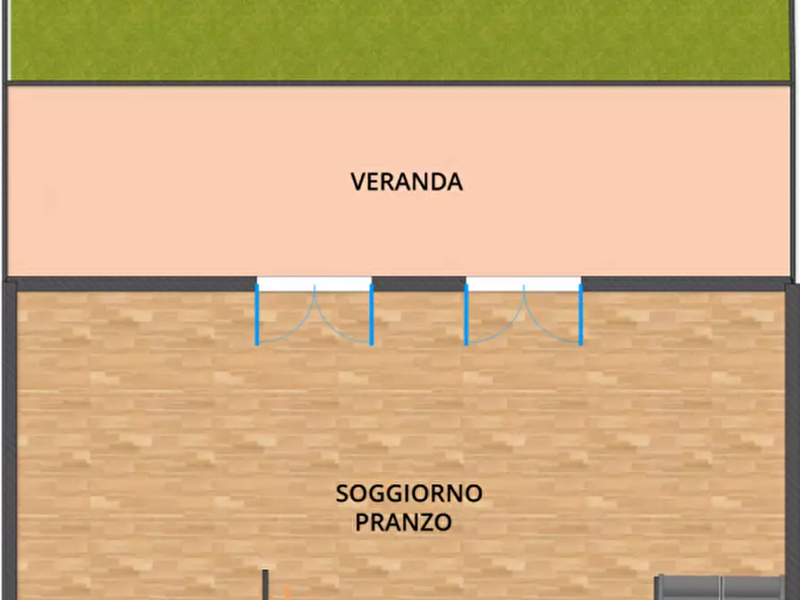 Immagine 13 di Villetta a schiera in vendita  in Via Alessandro Volta 19 a Sarroch