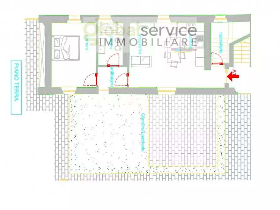 Immagine 31 di Appartamento in vendita  in Via S. Benedetto, 3 a Brescia