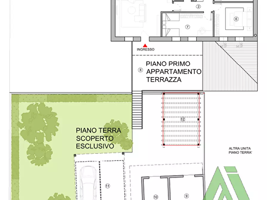 Immagine 5 di Appartamento in vendita  a Vedelago