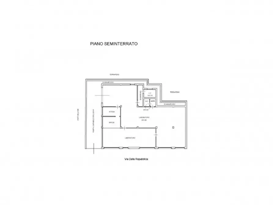 Immagine 1 di Laboratorio in vendita  in Via Della Repubblica, N. 72 a Pontassieve