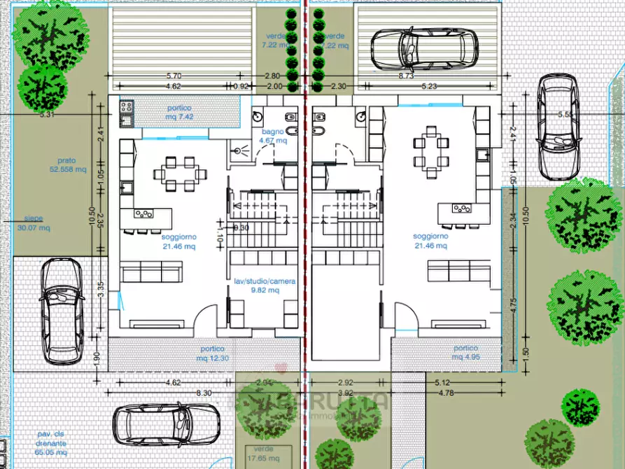 Immagine 9 di Casa bifamiliare in vendita  in via cavin caselle a Santa Maria Di Sala