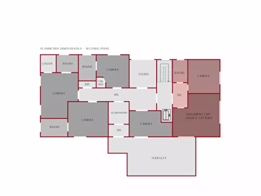 Immagine 47 di Villa in vendita  in via del parco a Pianoro