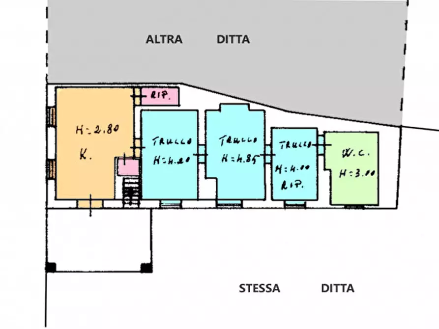 Immagine 46 di Rustico / casale in vendita  in FORTO a Fasano