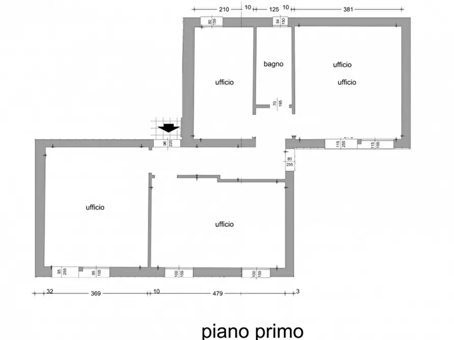 Immagine 6 di Ufficio in affitto  in VIA CERVESE 2000 a Cesena