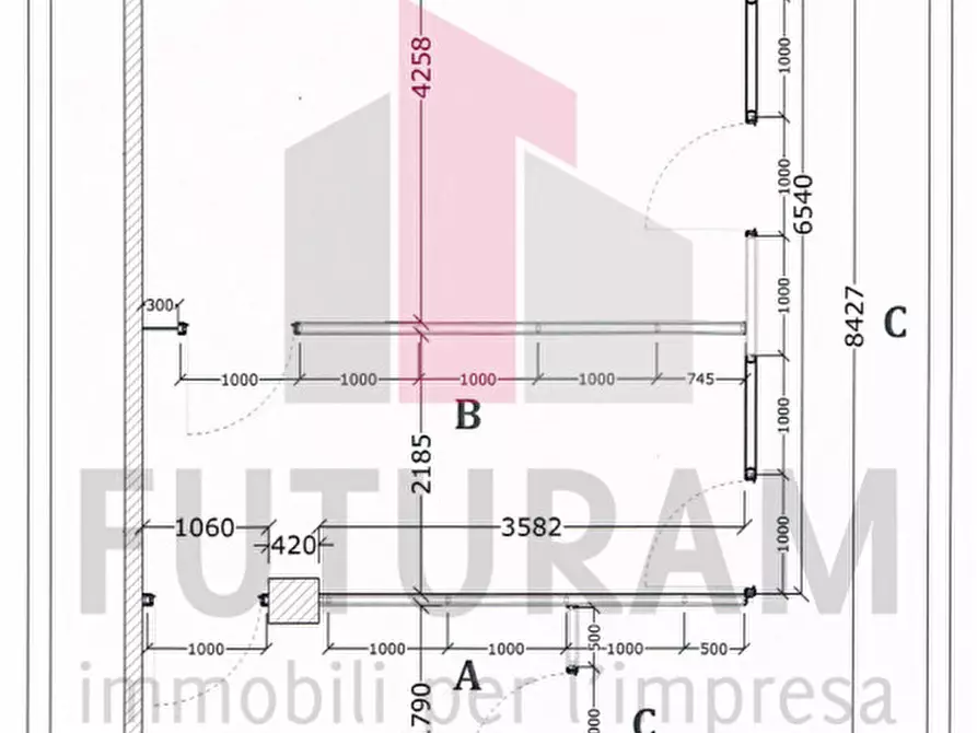 Immagine 10 di Ufficio in affitto  a Fonte