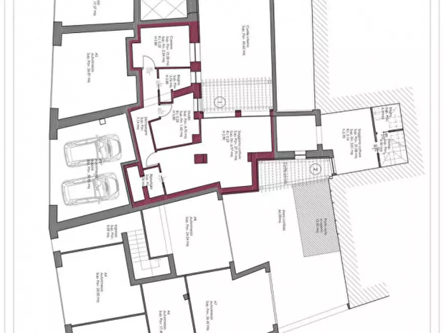 Immagine 2 di Appartamento in vendita  in Via Cesare Battisti, 156 a Colorno