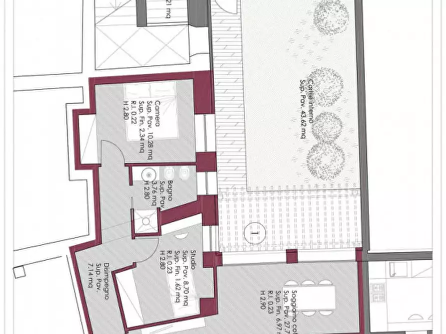 Immagine 3 di Appartamento in vendita  in Via Cesare Battisti, 156 a Colorno