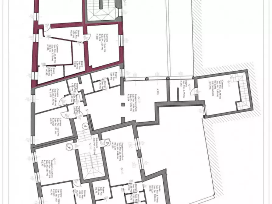 Immagine 3 di Appartamento in vendita  in Via Cesare Battisti, 156 a Colorno