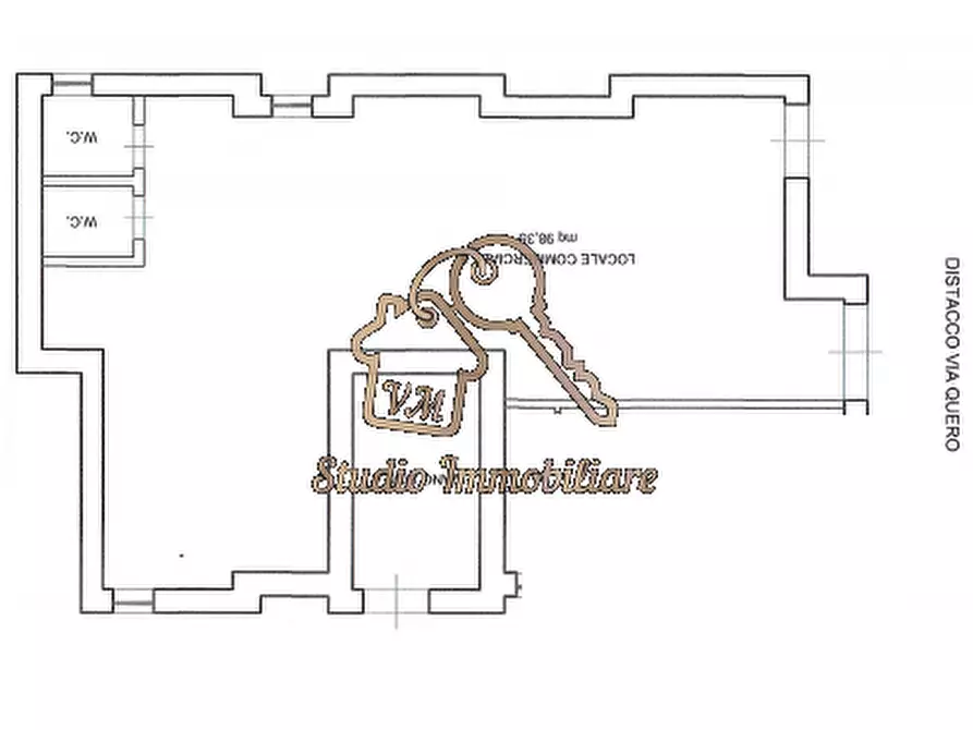 Immagine 13 di Negozio in affitto  in Via Quero,136 a Roma