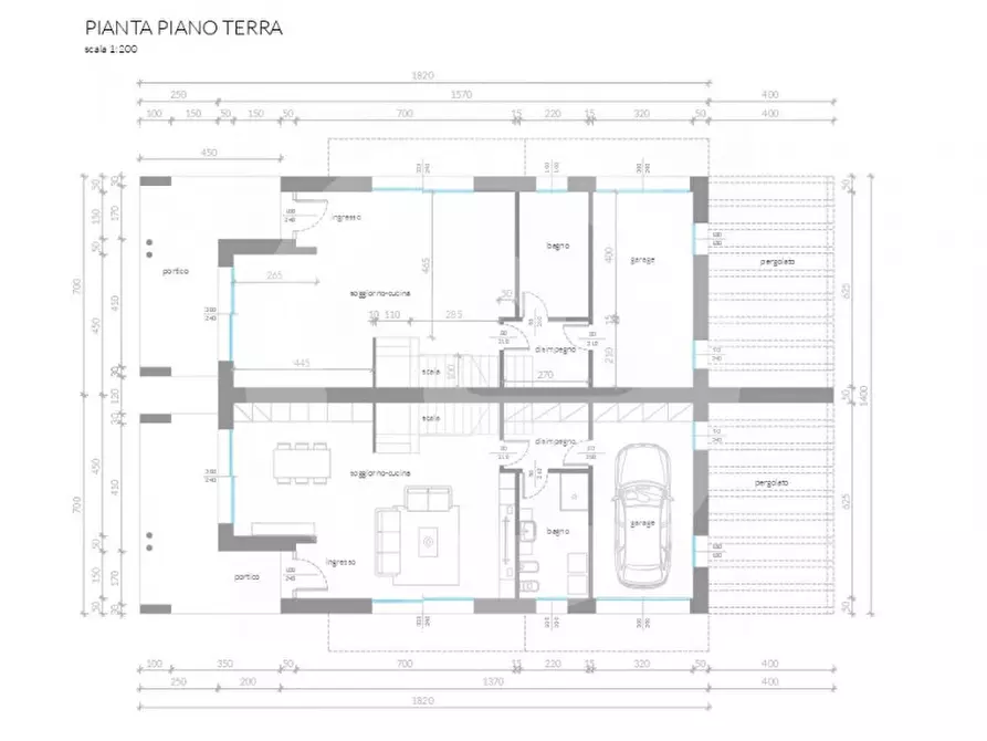 Immagine 14 di Casa bifamiliare in vendita  a Camposampiero
