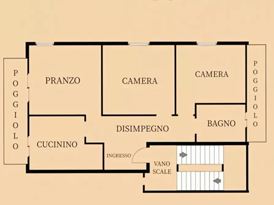 Immagine 1 di Appartamento in vendita  in Via Vittorio Emanuele 16 a Villafranca Padovana