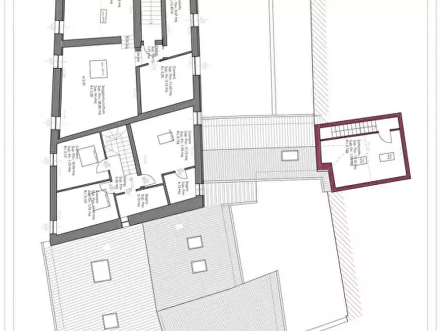 Immagine 3 di Appartamento in vendita  in Via Cesare Battisti, 156 a Colorno