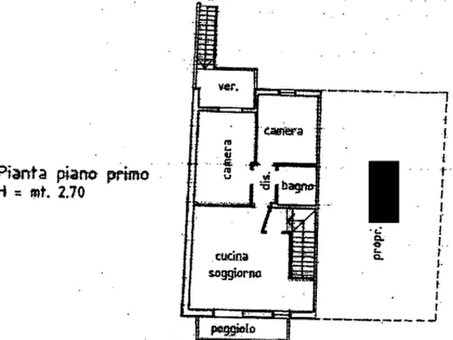 Immagine 1 di Appartamento in vendita  in Via Zara 8 a Tempio Pausania