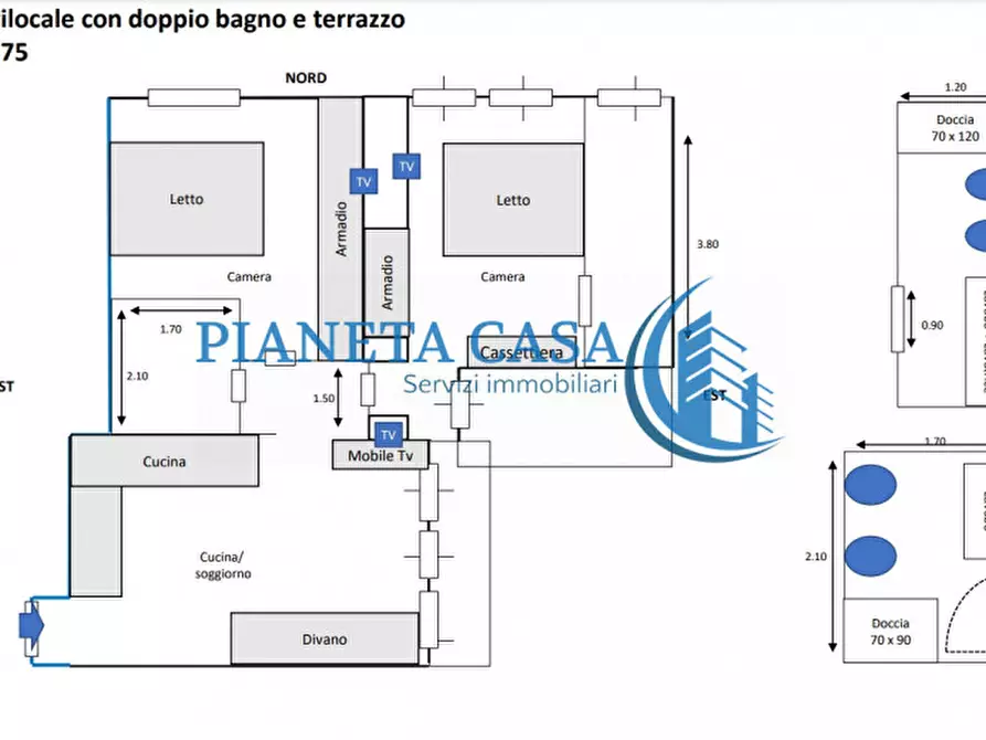 Immagine 1 di Appartamento in vendita  in FULVIO TESTI 36 MILANO a Milano