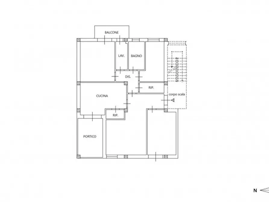 Immagine 17 di Appartamento in vendita  in Viale San Teodoro, Loc Librino, N. 11 a Catania