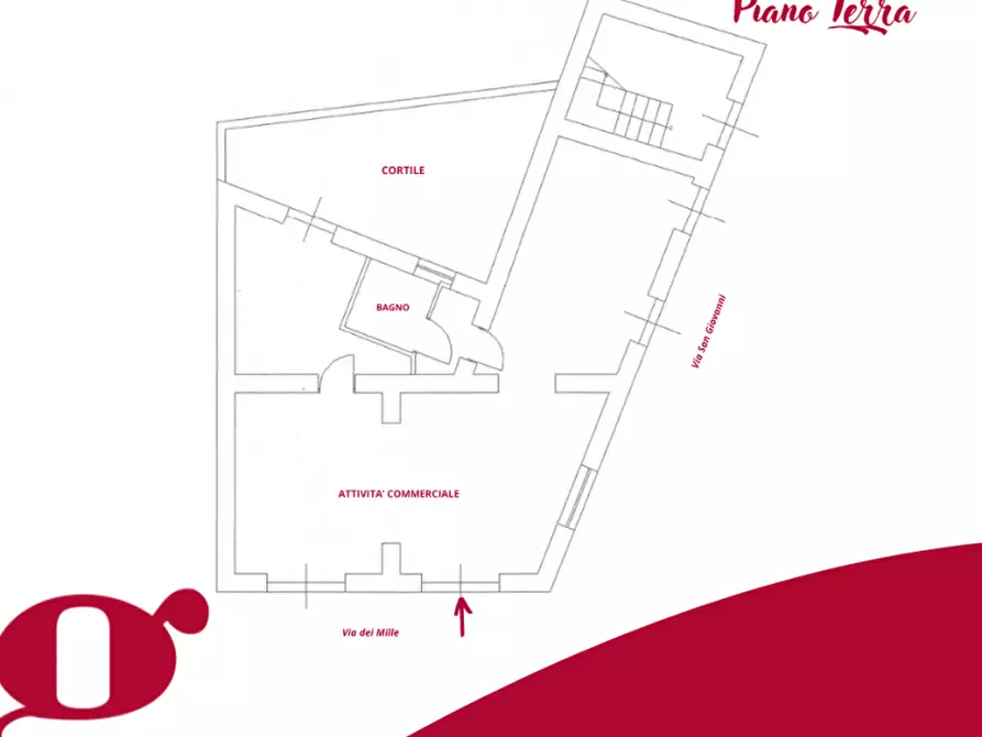 Immagine 23 di Attività commerciale in vendita  in VIA DEI MILLE ,7 a Milazzo