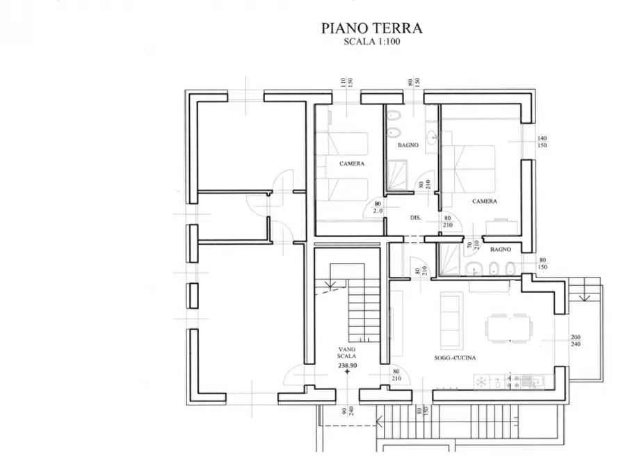 Immagine 8 di Appartamento in vendita  in Via Fermi a Ome