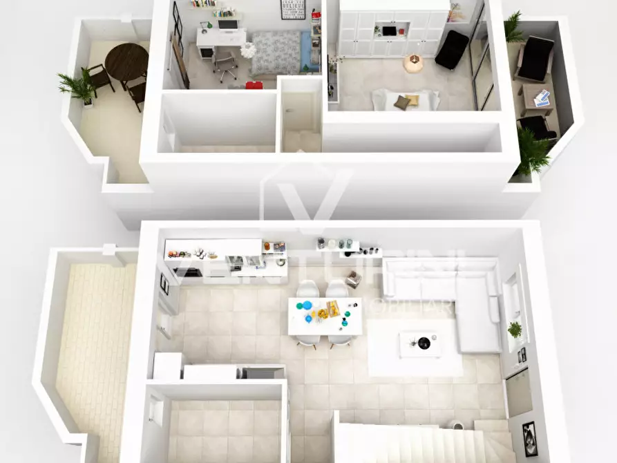 Immagine 18 di Appartamento in vendita  in Via Pianello del Lario a Roma