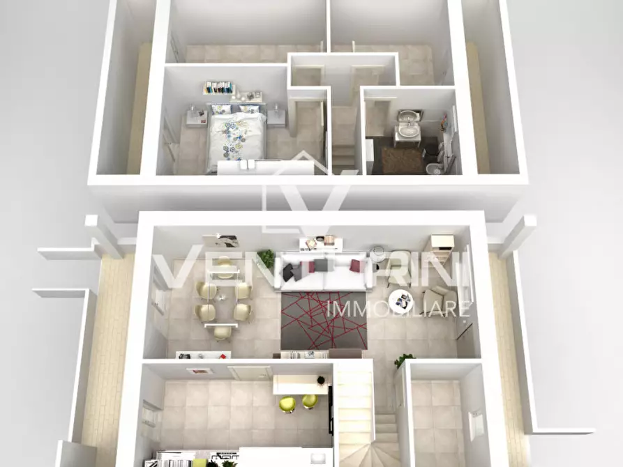 Immagine 19 di Appartamento in vendita  in Via Pianello del Lario a Roma