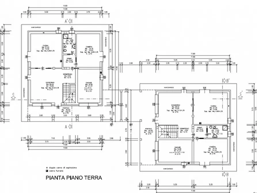 Immagine 1 di Casa bifamiliare in vendita  in Via Matteotti a Montegrotto Terme