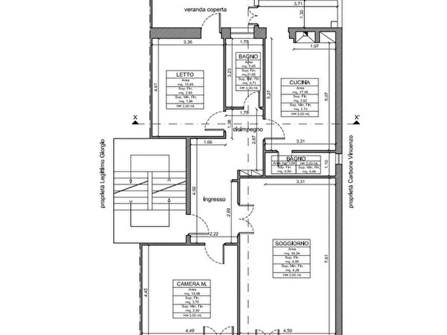 Immagine 54 di Appartamento in vendita  in Via Adige 26 a Casarano
