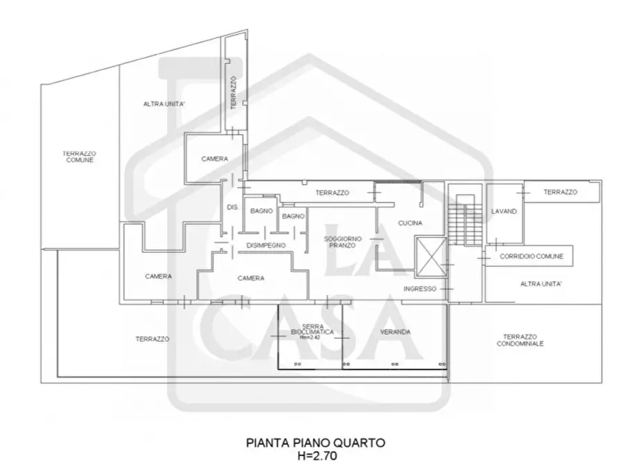 Immagine 41 di Attico in vendita  in Via Padre Leopoldo a Abano Terme
