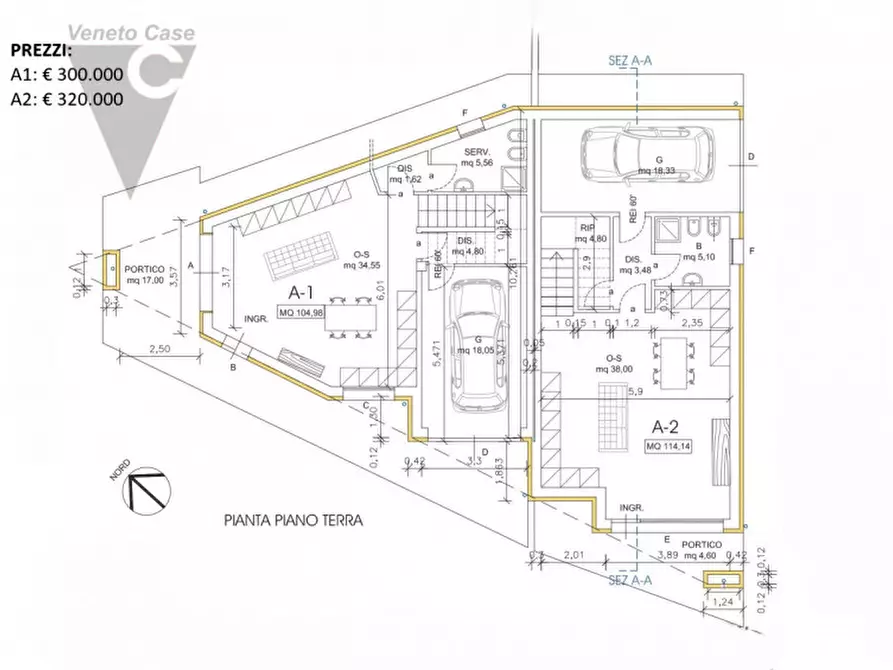Immagine 15 di Casa bifamiliare in vendita  a Sant'angelo Di Piove Di Sacco