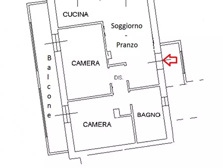 Immagine 18 di Appartamento in vendita  in Via Emilia a Montepulciano