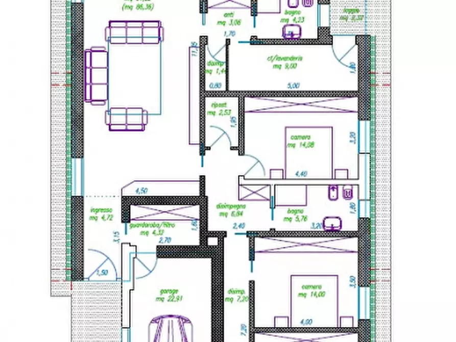 Immagine 14 di Villa in vendita  in FONTANE DI VILLORBA a Villorba