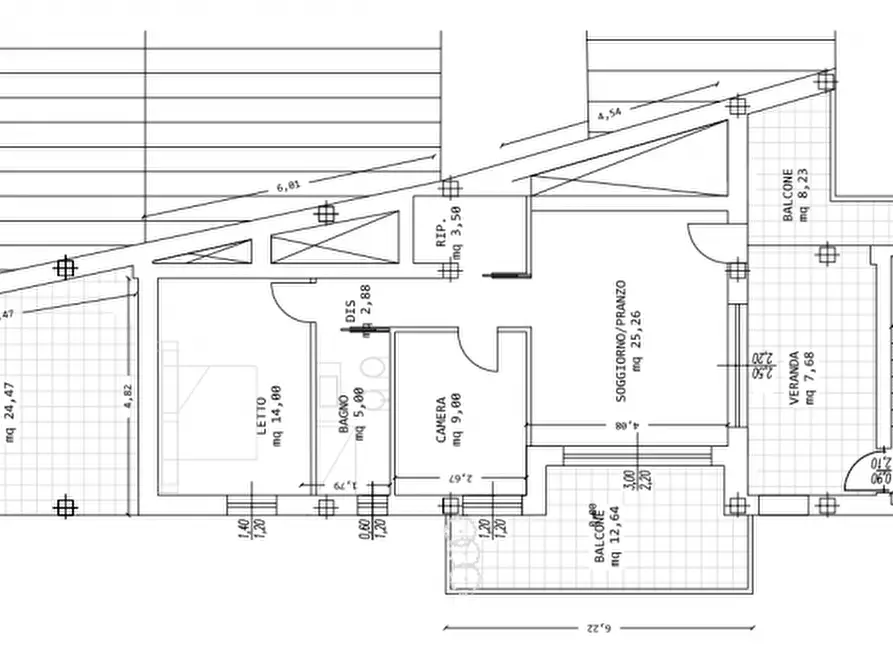 Immagine 3 di Appartamento in vendita  in via gramsci a Olbia