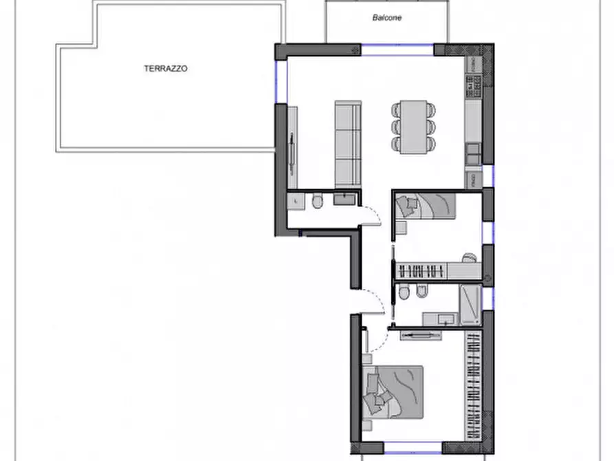 Immagine 25 di Appartamento in vendita  in VIA MONTE VELINO a Pescara