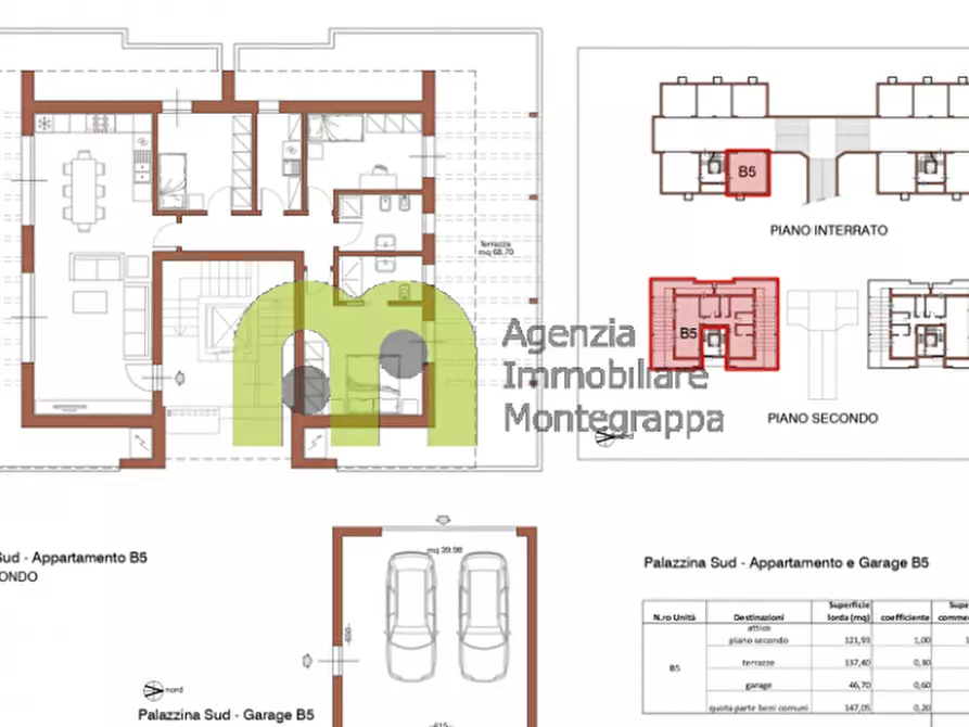 Immagine 5 di Attico in vendita  in Via Piave a Castelfranco Veneto