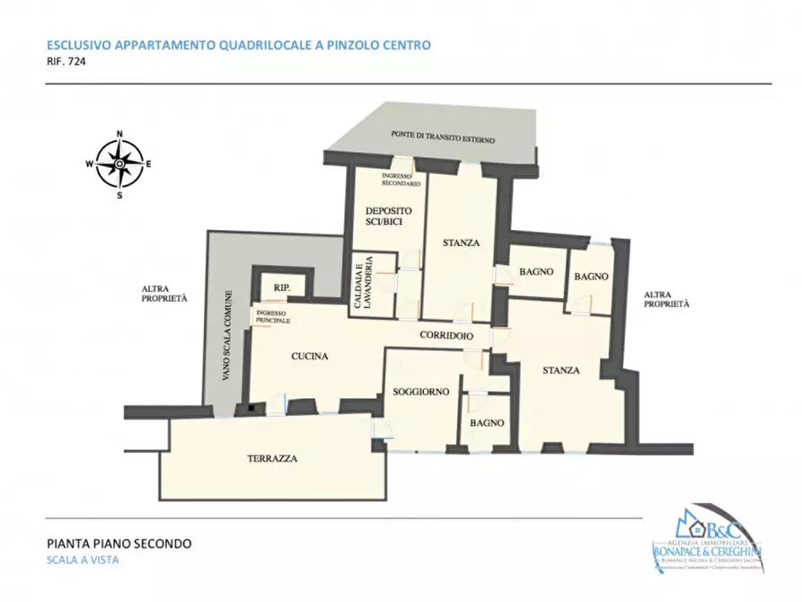 Immagine 14 di Appartamento in vendita  in Via Genova 103 a Pinzolo