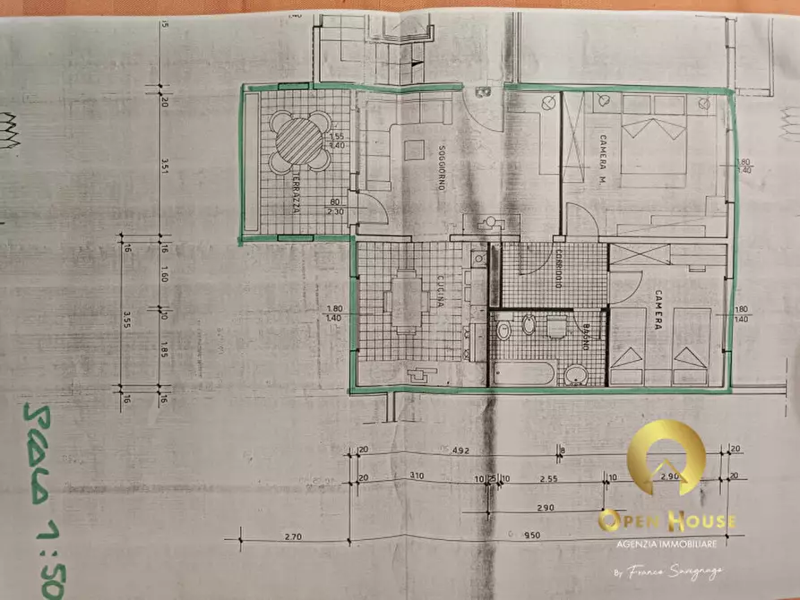 Immagine 31 di Appartamento in affitto  in via calvi 53 a Vicenza
