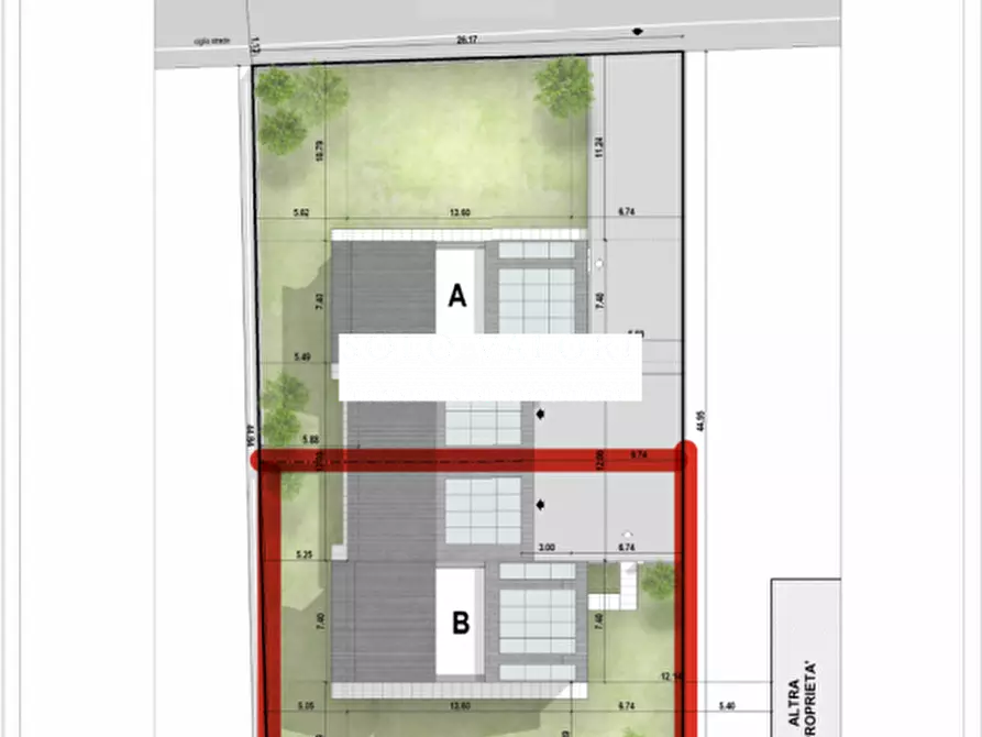 Immagine 11 di Casa bifamiliare in vendita  a Cittadella